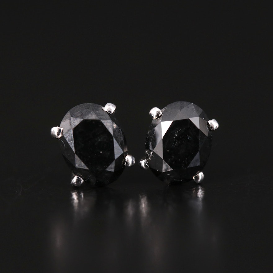 14K 2.00 CTW Diamond Stud Earrings
