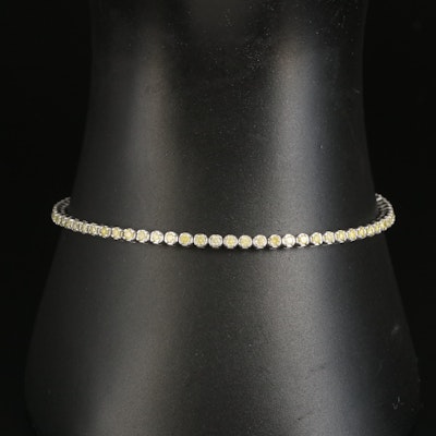 14K 1.10 CTW Diamond Line Bracelet