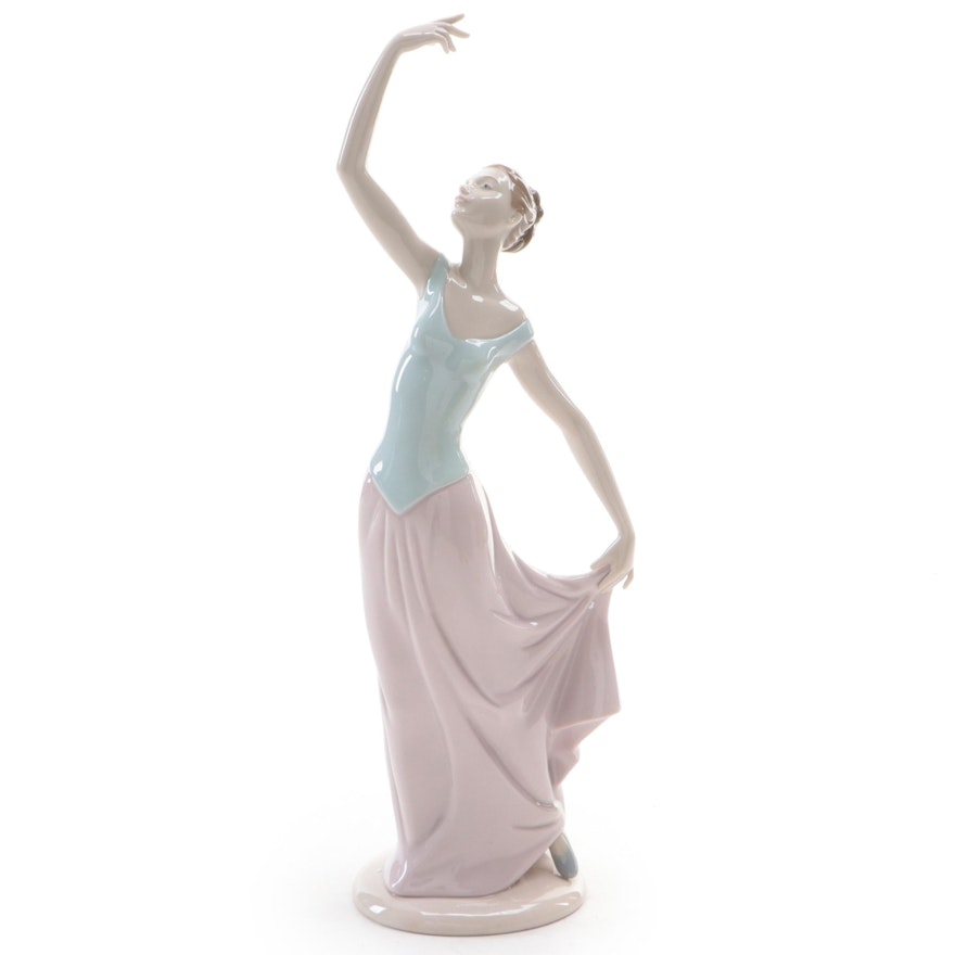 Nao by Lladró "The Dance is Over" Porcelain Figurine