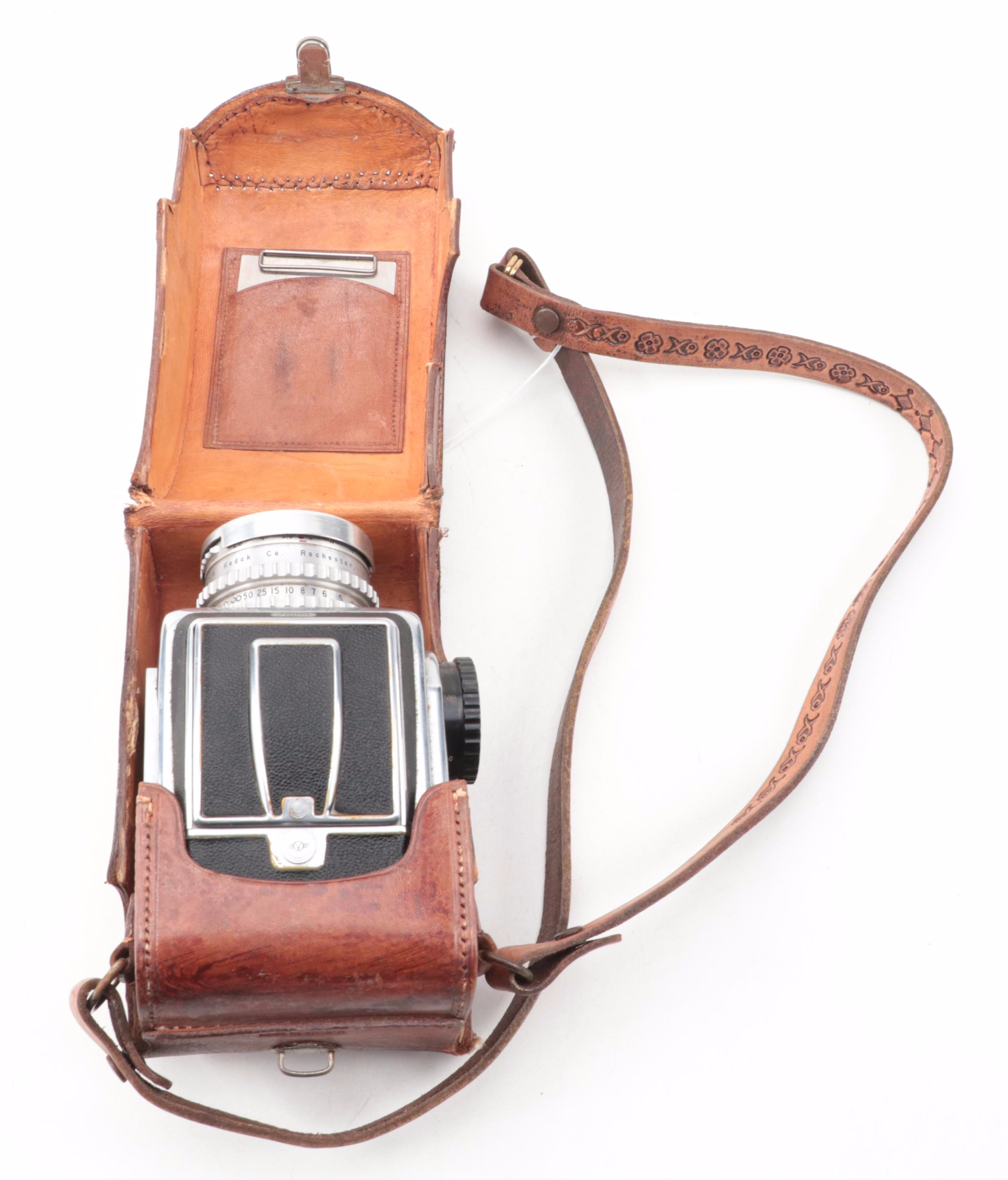 Hasselblad 1000F Still Camera With Leather Case EBTH
