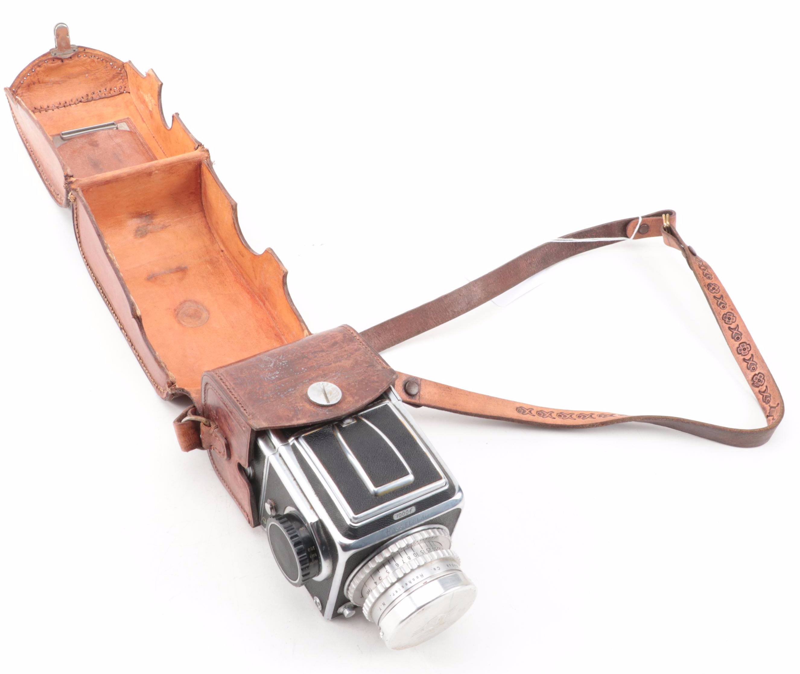 Hasselblad 1000F Still Camera With Leather Case EBTH
