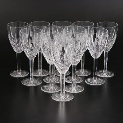 Waterford Crystal "Araglin" Water Goblets, Late 20th Century