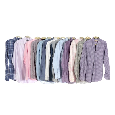 Men's Barneys New York and Saks Fifth Avenue Button-Down Shirts