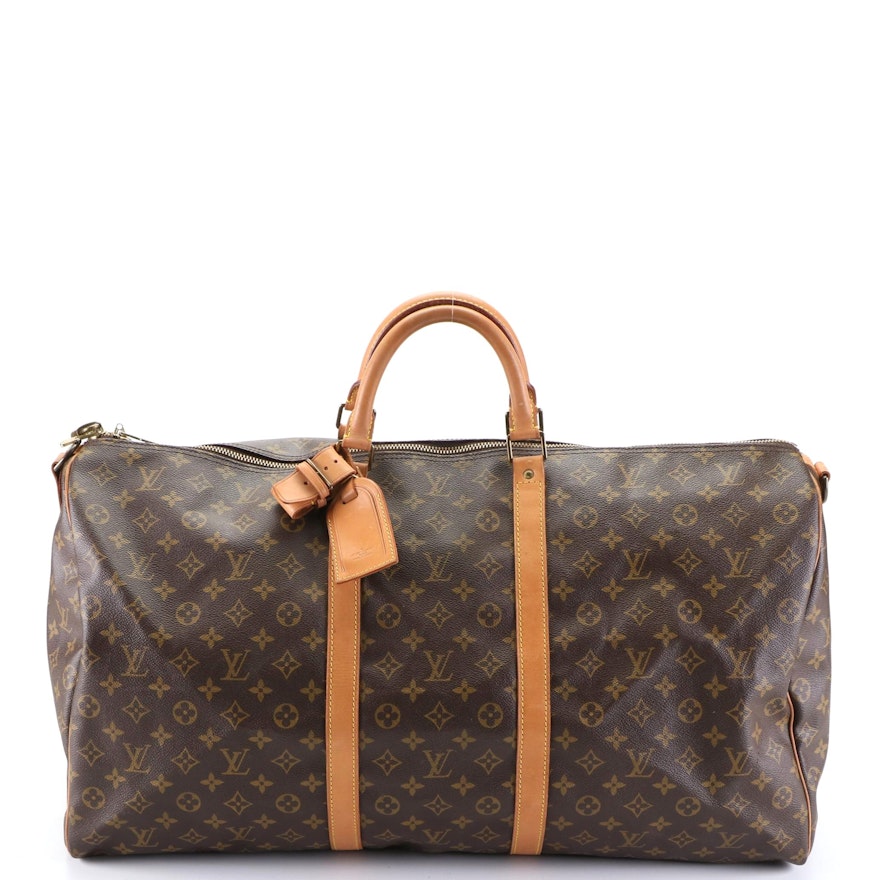 Louis Vuitton Keepall 60 Bandouliere in Monogram Canvas
