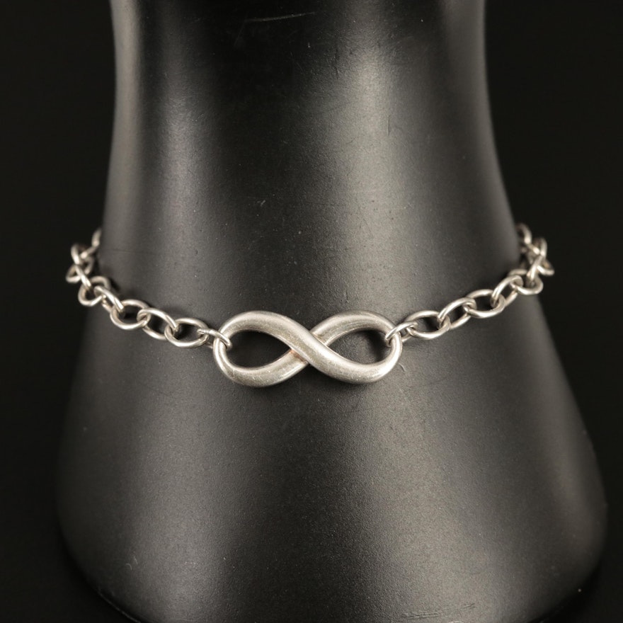 Tiffany & Co. "Infinity" Sterling Bracelet