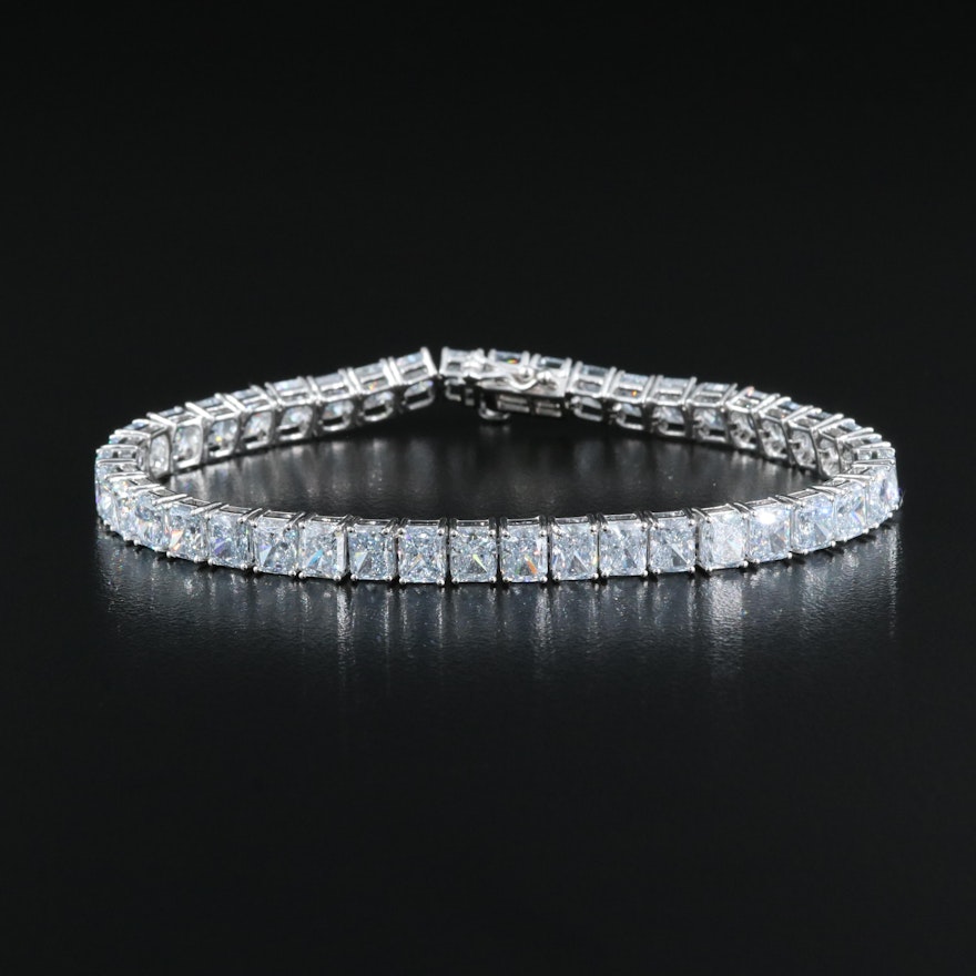 14K 19.95 CTW Lab Grown Diamond Line Bracelet