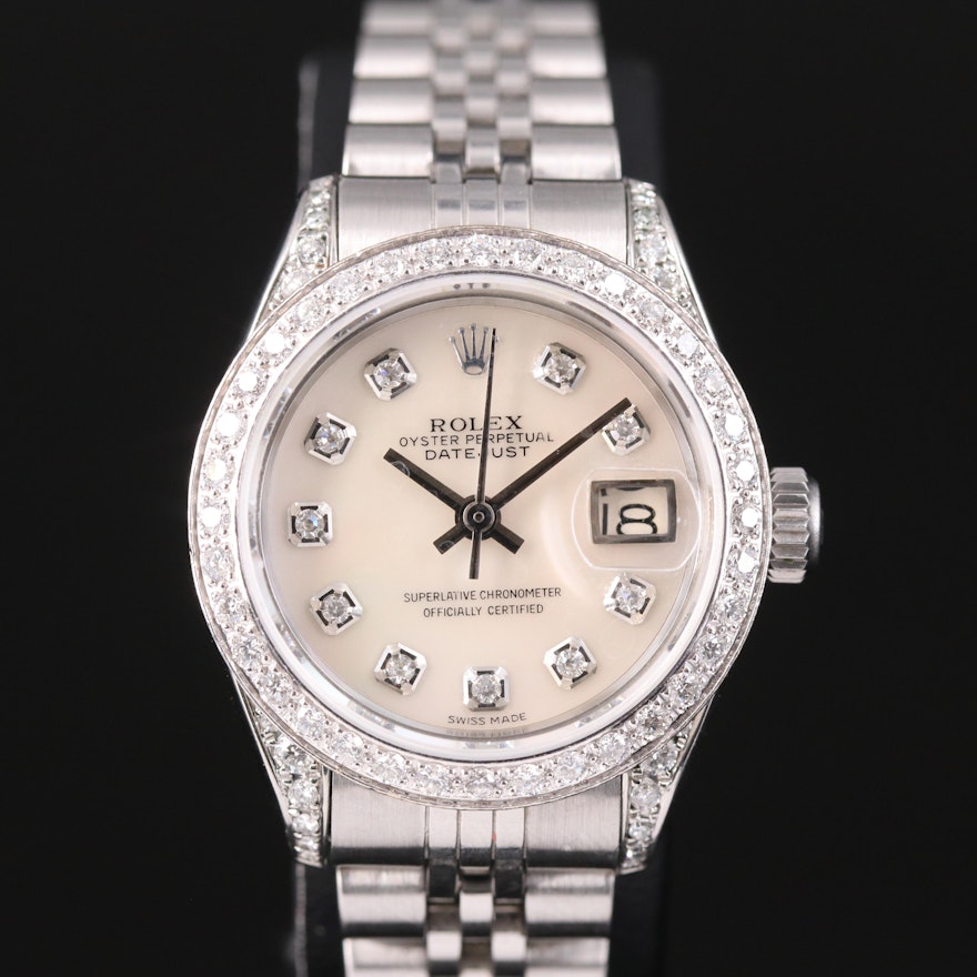 1981 Rolex Oyster Perpetual Datejust Wristwatch