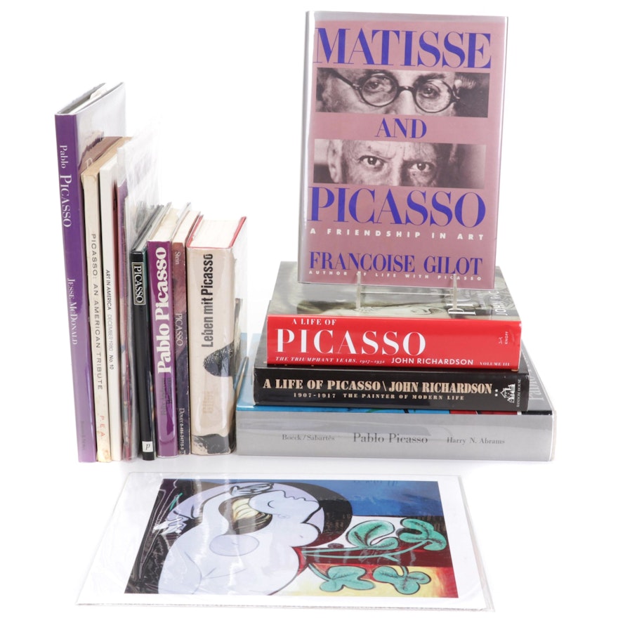 First Edition "Matisse and Picasso: A Friendship In Art" by Françoise Gilot
