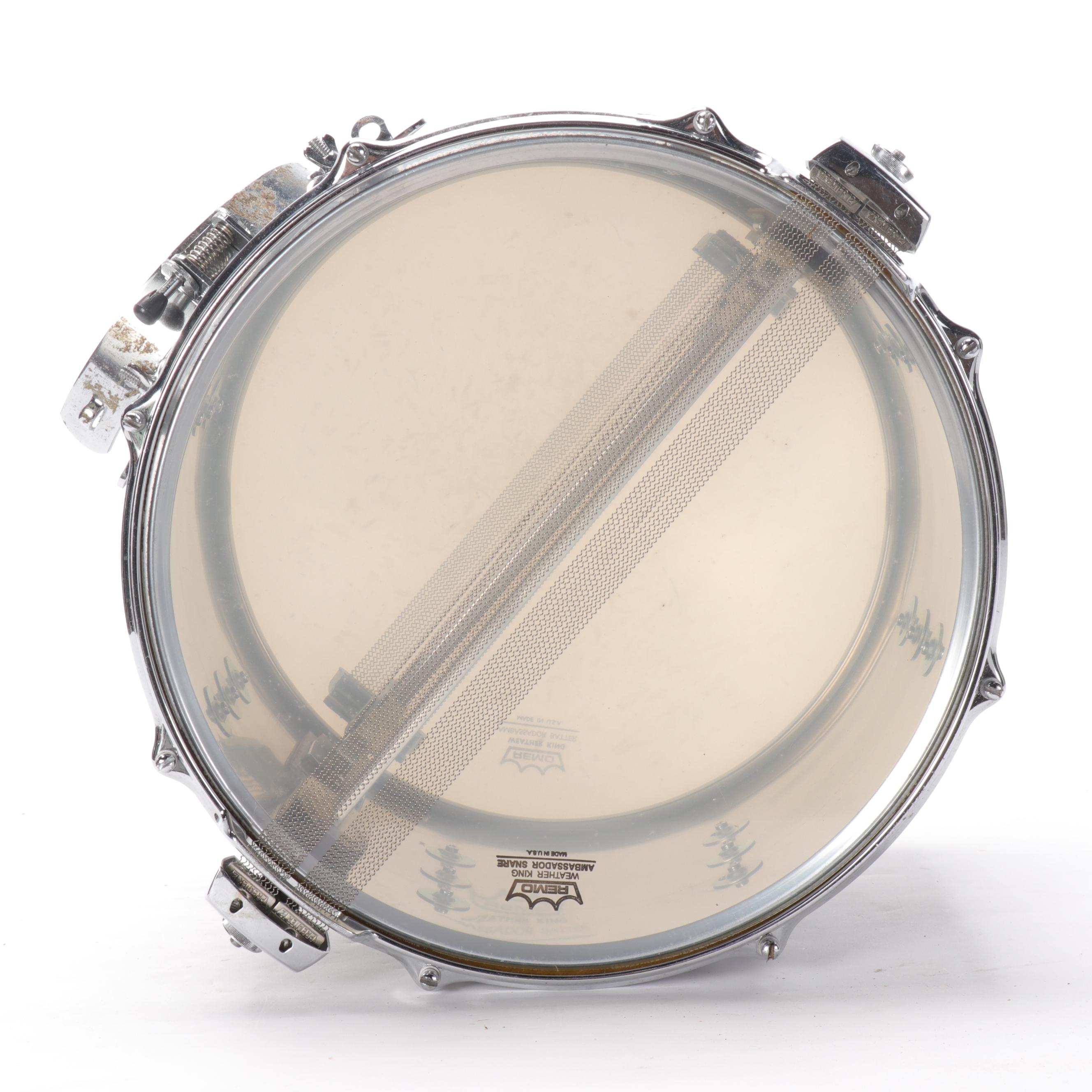 Premier and Remo WeatherKing Drum with Travel Case EBTH