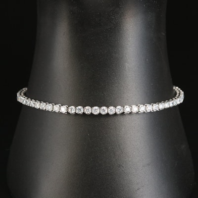 14K 3.16 CTW Lab Grown Diamond Line Bracelet
