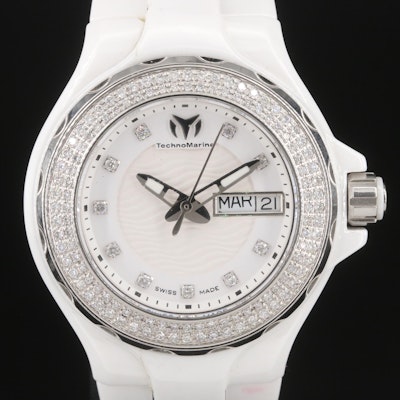 Technomarine Cruise Diamond and Ceramic Wristwatch