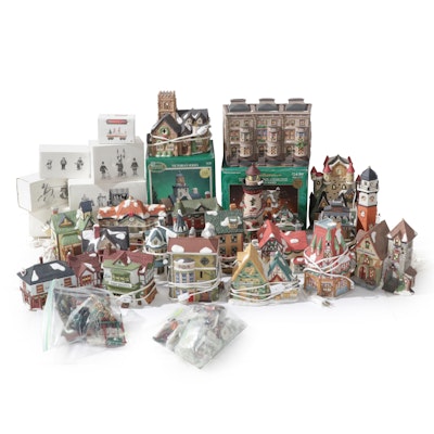 Department 56 Heritage Village "Santa's Workbench", "Victorian Series" and More