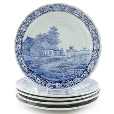 Boch for Royal Sphinx Hanging Delft Decorative Plates