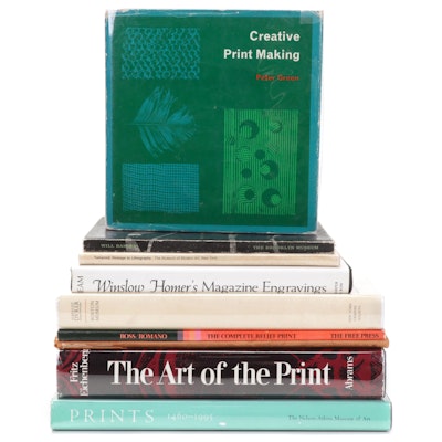"Creative Print Making" by Peter Green and Other Print and Printmaking Books