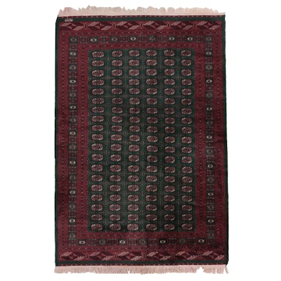 6'3 x 9'7 Hand-Knotted Afghan Baluch Area Rug