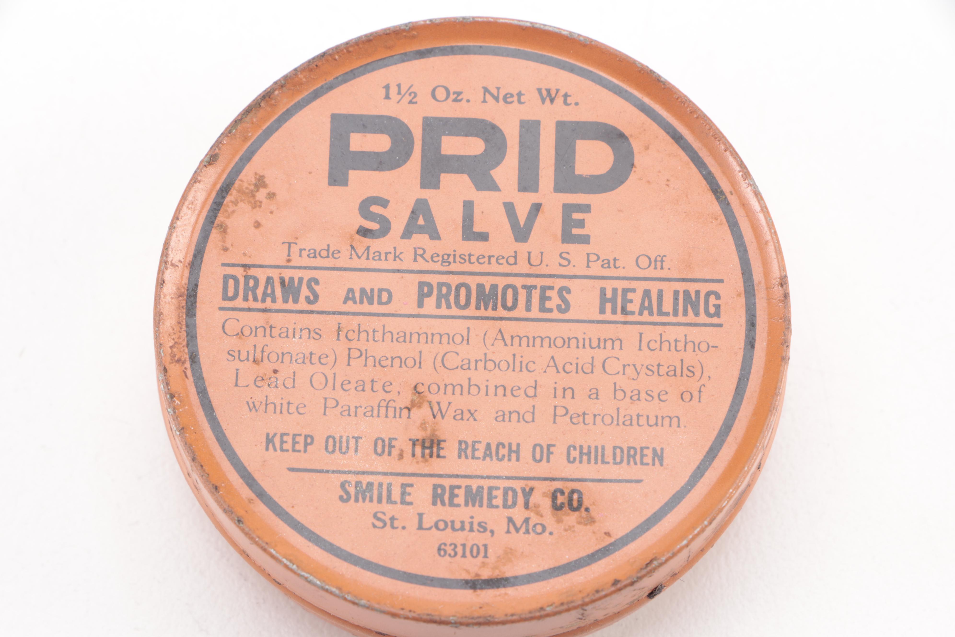 Ritz, PurePac, Prid Salve, Bon Ami, Hoffco with Other Tins and