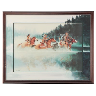 Mark Silversmith Offset Lithograph "Reflections of Victory"