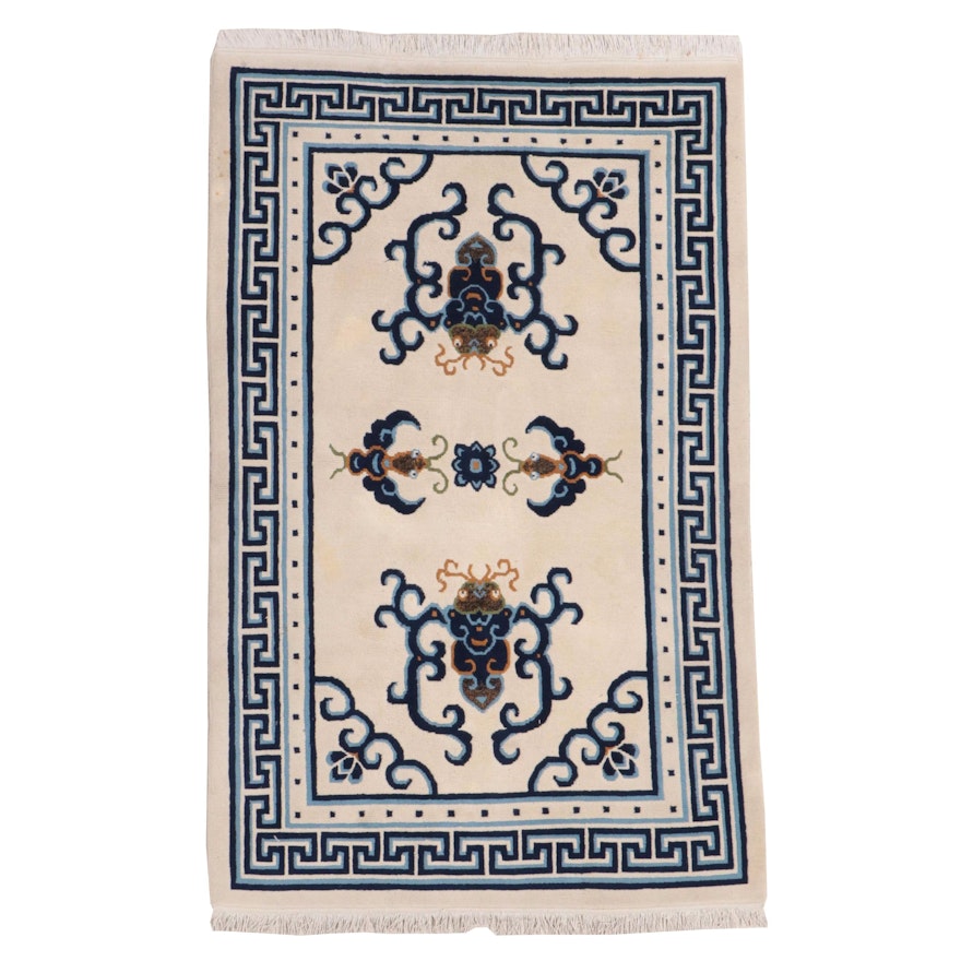 5' x 8'3 Hand-Knotted Nepalese Area Rug
