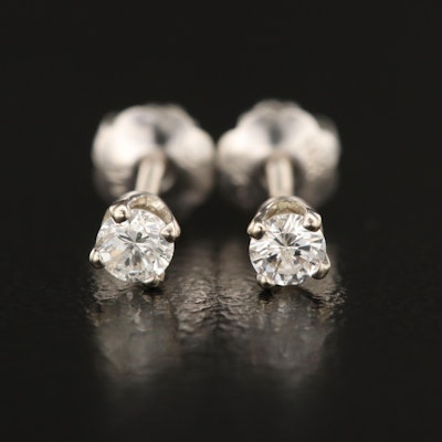 14K 0.16 CTW Diamond Stud Earrings