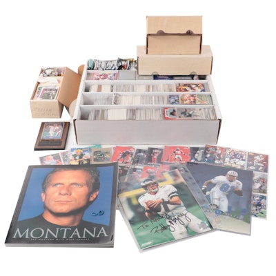 Upper Deck, Other Football With Signatures, Games Used, More, 1970s–2000s