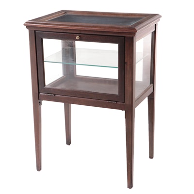 Butler Specialty Company Fall-Front Vitrine Side Table, Late 20th Century