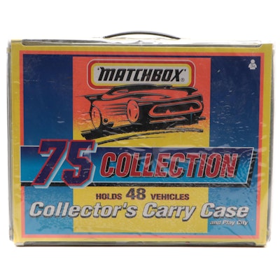 Matchbox Carrying Case with Vehicles