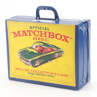Official Matchbox Series Deluxe Collector's Case and Cars