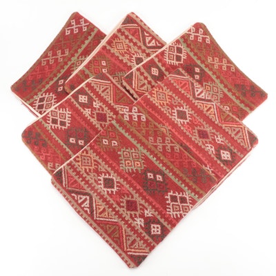 Pottery Barn Kilim Face Throw Pillow Covers