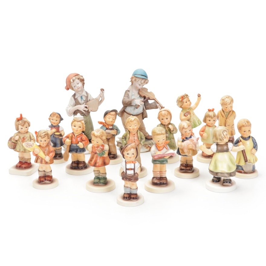 Goebel Hummel Club Exclusive Edition and Capodimonte Porcelain Figurines