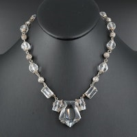 Vintage Style Crystal Necklace