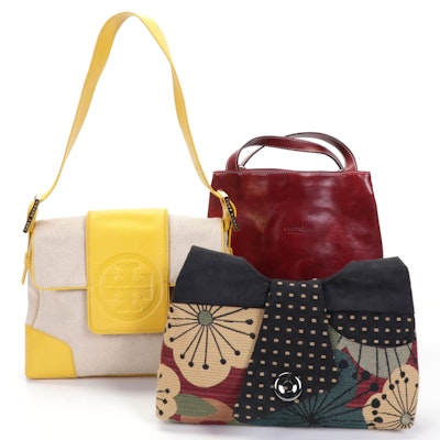 Tory Burch with I Medici and Goldyfish by Jessica Joy Shoulder Bags