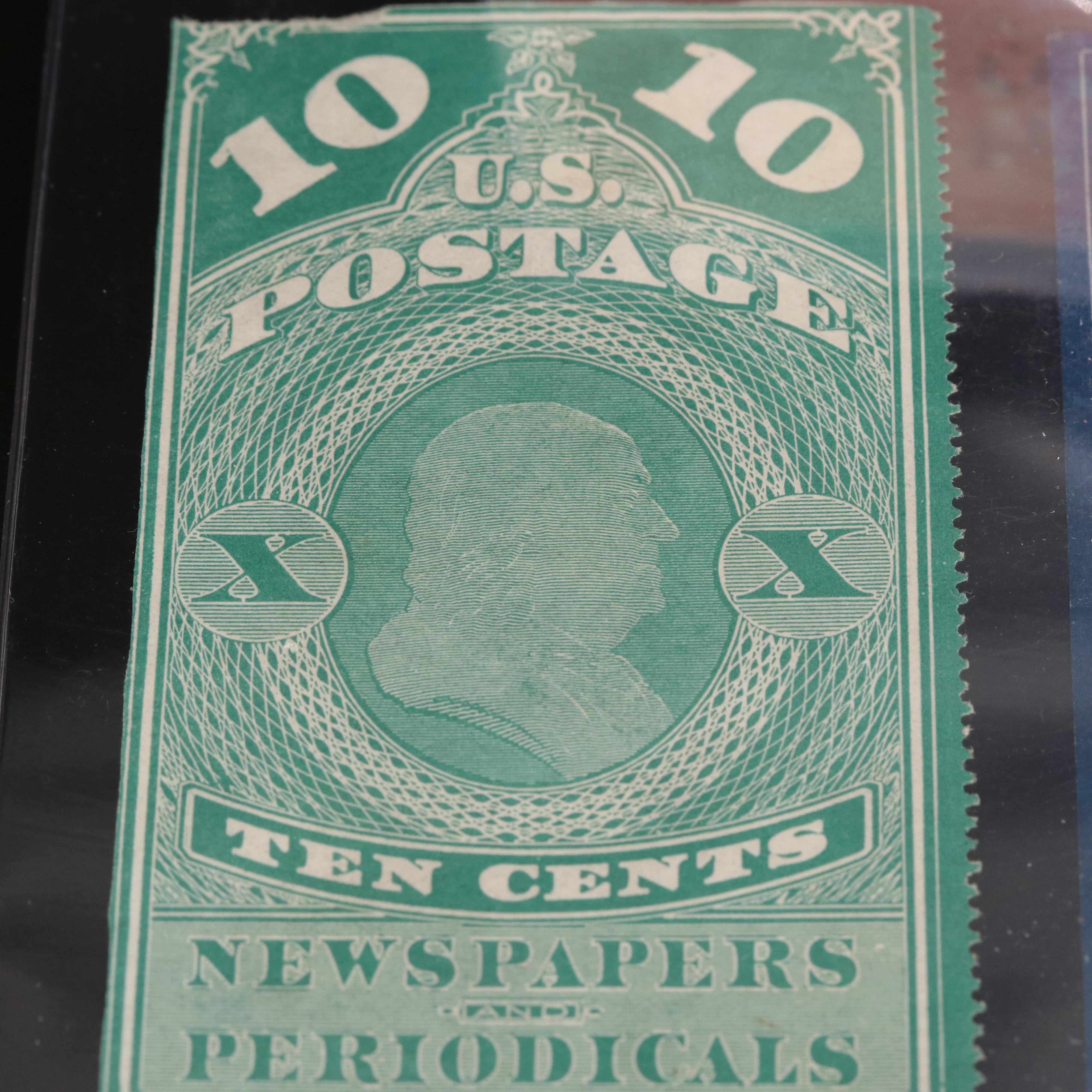 Three Antique Postage Stamps for Newspapers and Periodicals EBTH