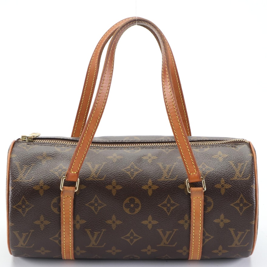 Louis Vuitton Papillon 26 Bag in Monogram Canvas and Leather