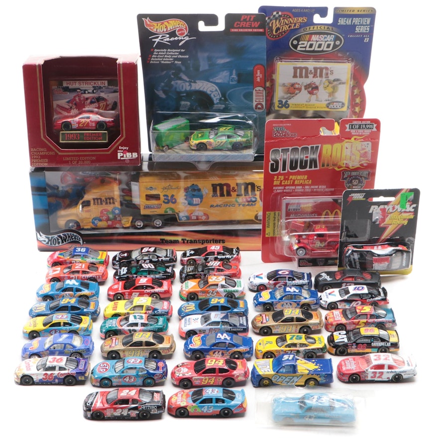 Racing Champions, Hot Wheels, Action with Other Diecast Toy Cars