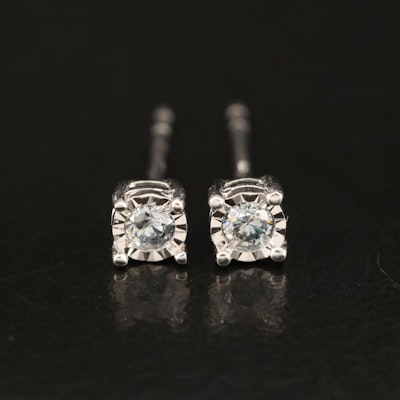 EFFY Lab Grown Diamond Solitaire Stud Earrings