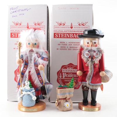 Steinbach "Swiss Santa" and "Nordic Santa" Limited Edition Nutcrackers