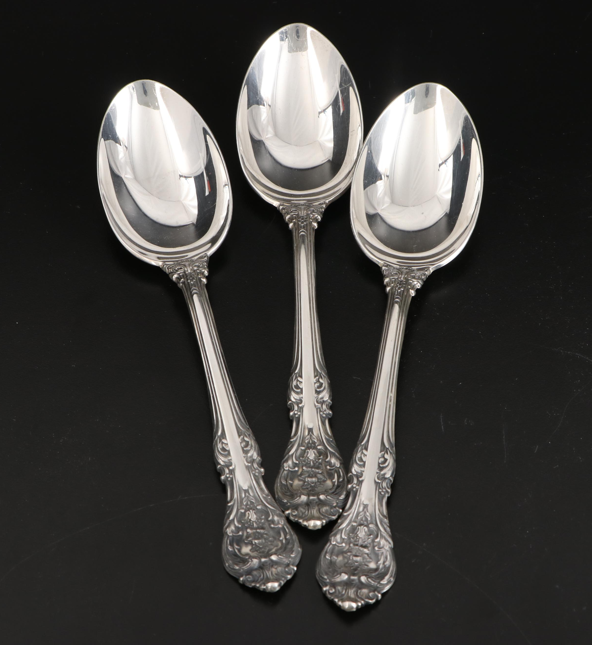 Gorham "King Edward" Sterling Silver Flatware with Storage Chest EBTH