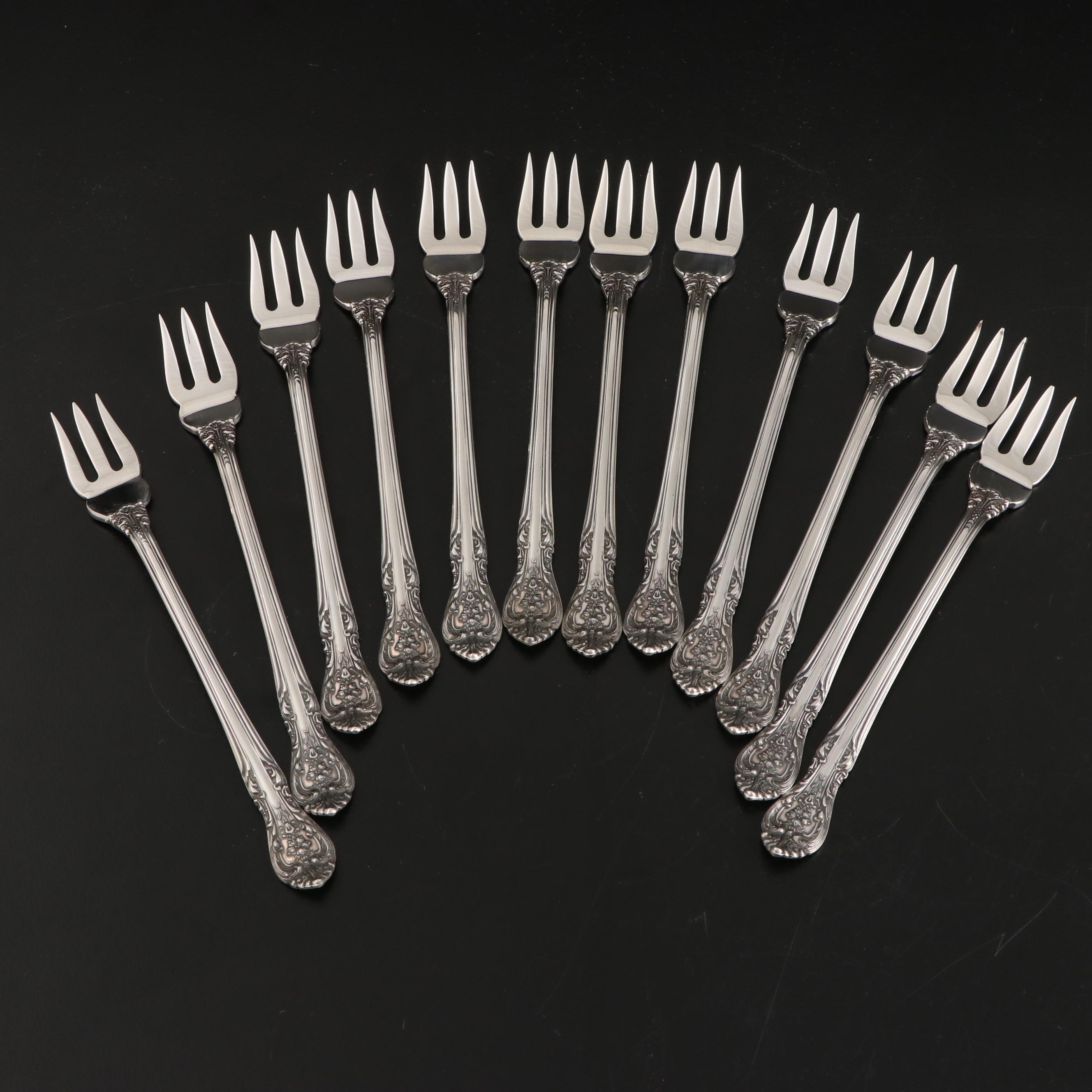 Gorham "King Edward" Sterling Silver Flatware with Storage Chest EBTH