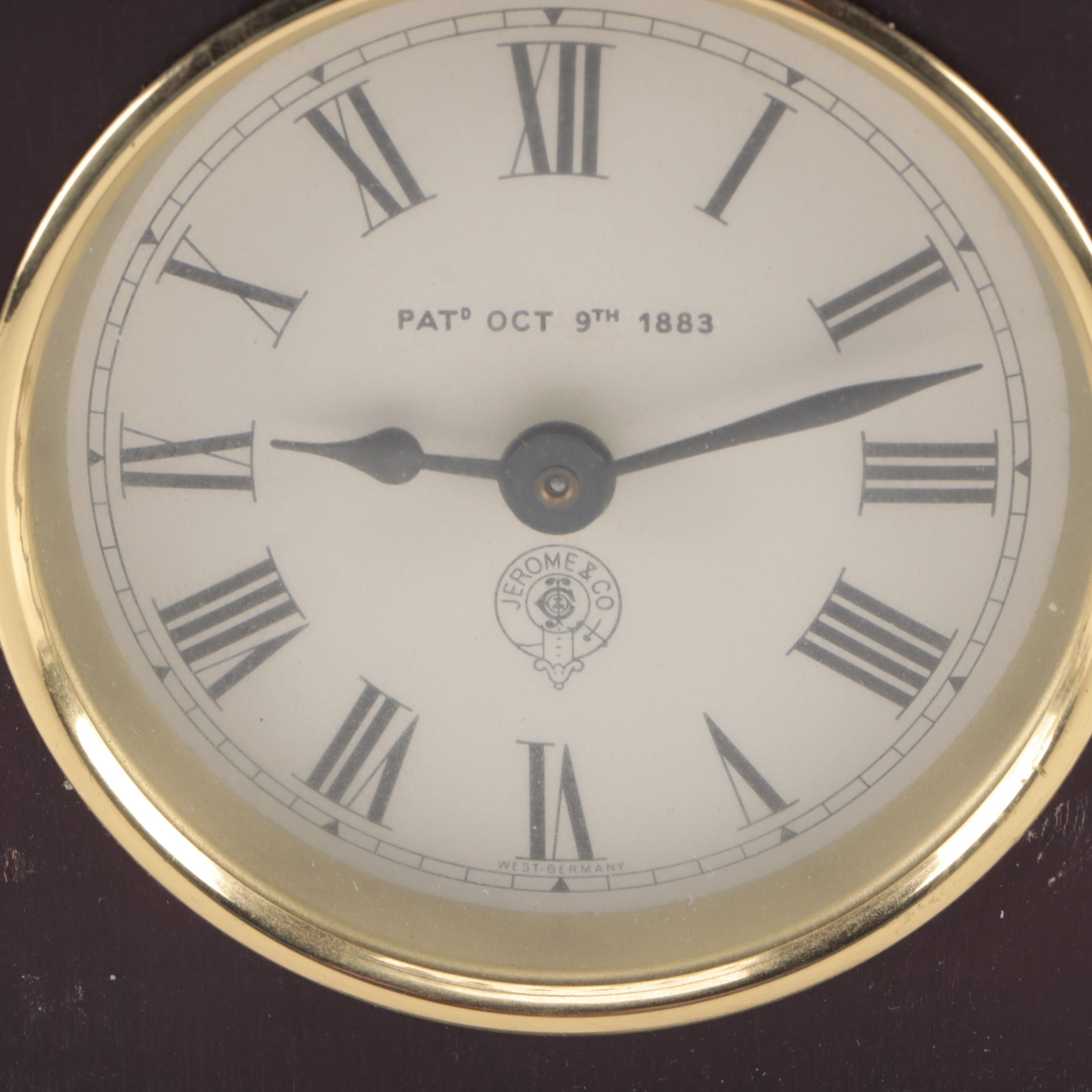 Jerome & Co. Reproduction Horolovar Flying Pendulum Clock, Late 20th