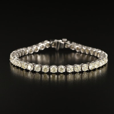 14K 12.10 CTW Diamond Line Bracelet