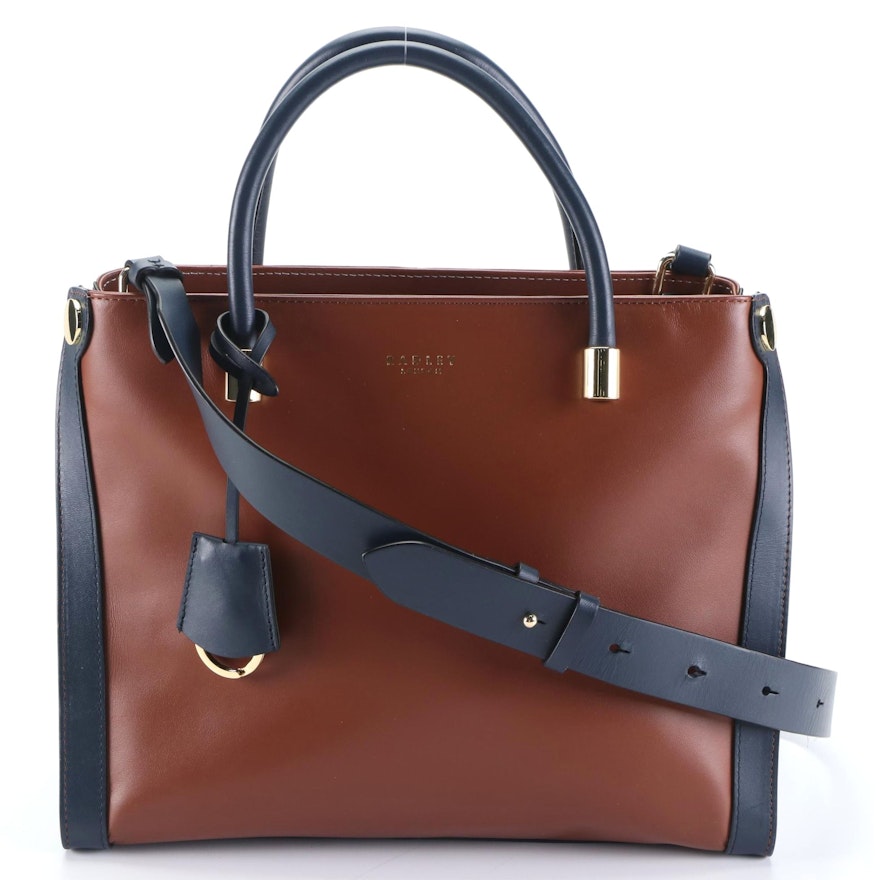 Radley London Tricolor Leather Convertible Tote Bag