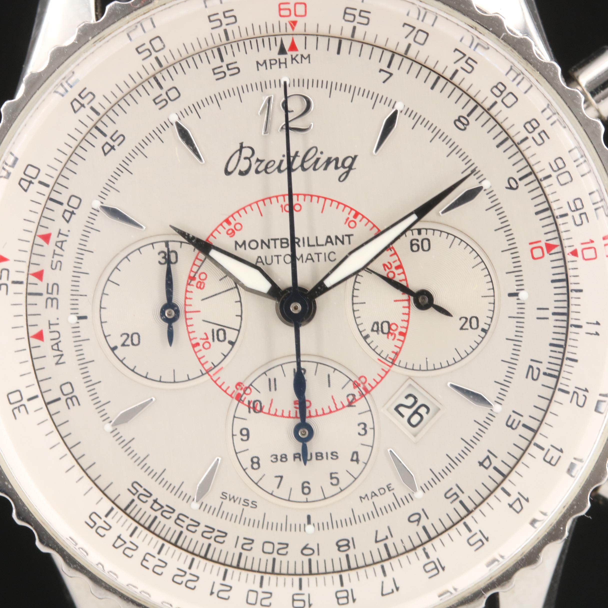 Breitling Montbrillant Navitimer Automatic Chronograph Wristwatch | EBTH