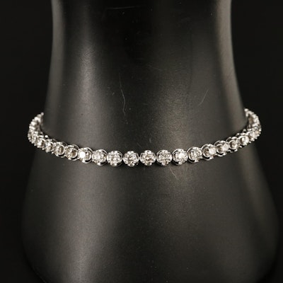 14K 4.64 CTW Lab Grown Diamond Line Bracelet