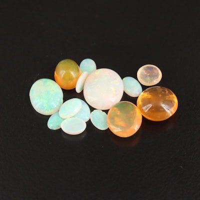 Loose 12.86 CTW Opals