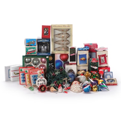American Greetings, More Christmas Lights and Ornaments, Mid-Late 20th Century
