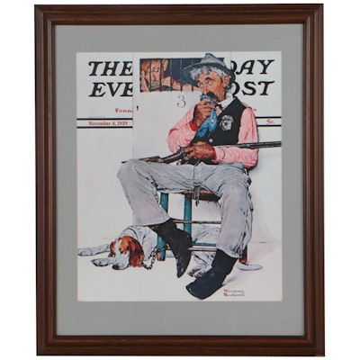 Offset Lithograph After Norman Rockwell "The Saturday Evening Post"