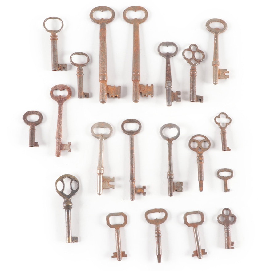Skeleton and Other Metal Keys