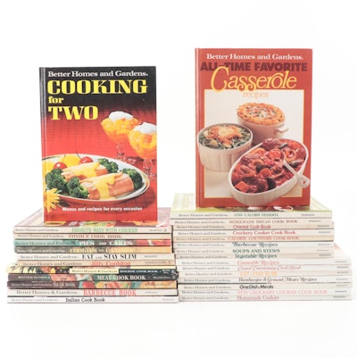 First Edition "Cooking for Two" and More Better Homes and Gardens Cookbooks