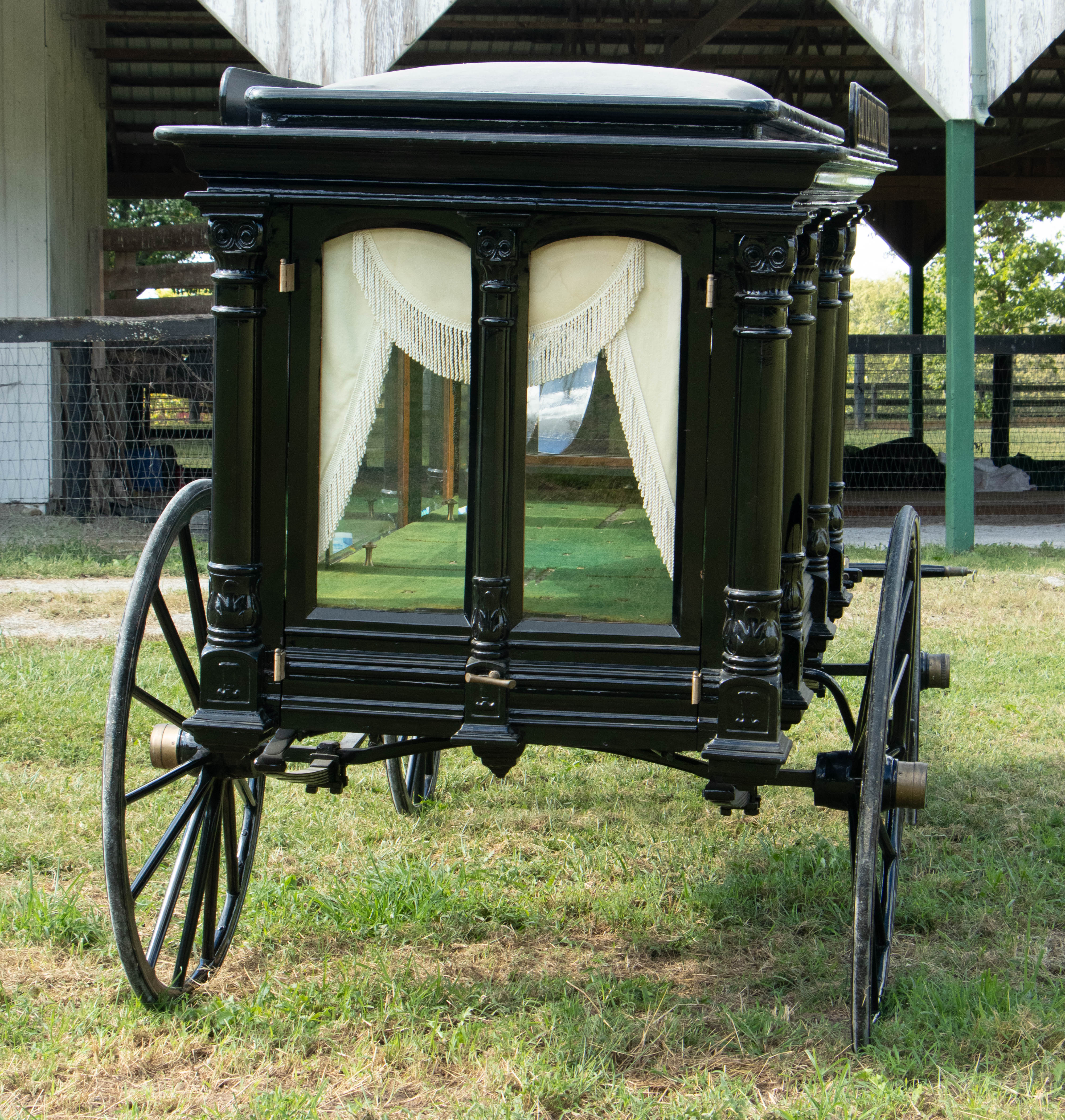 Restored L. Brownell Victorian HorseDrawn Hearse, Circa 1870 EBTH