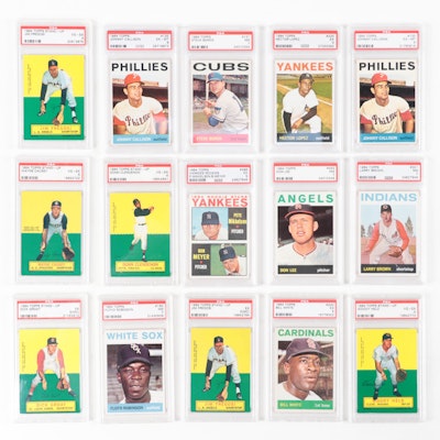 1964 Topps Card Collection, With Dick Groat, Bill White, Floyd Robinson, More